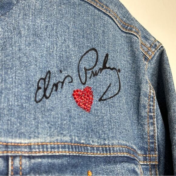 The Bradford Exchange Elvis Presley Denim Jacket - Picture 5 of 13